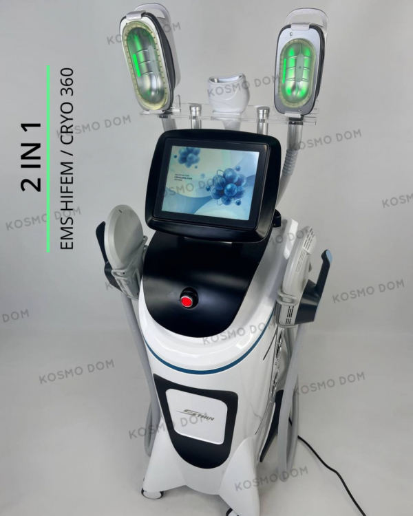 CRIOLIPOLYSIS 360 + EMS SCULPT 2in1 - Аппарат криолиполиз + EMS сжигает жир и строит мышцы - Самара